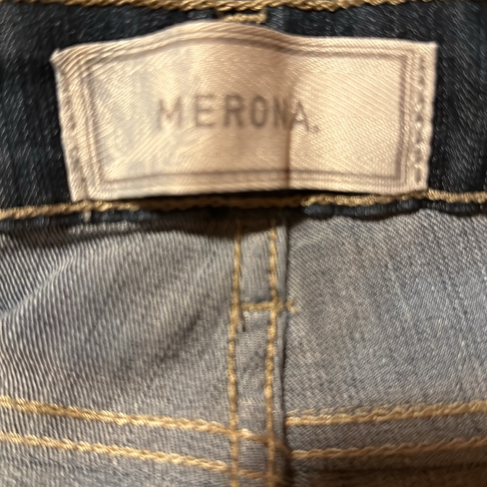 47-Merona Women's Dark Blue Jeans - Picture 4 of 4